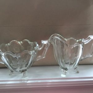 Crystal cream and sugar